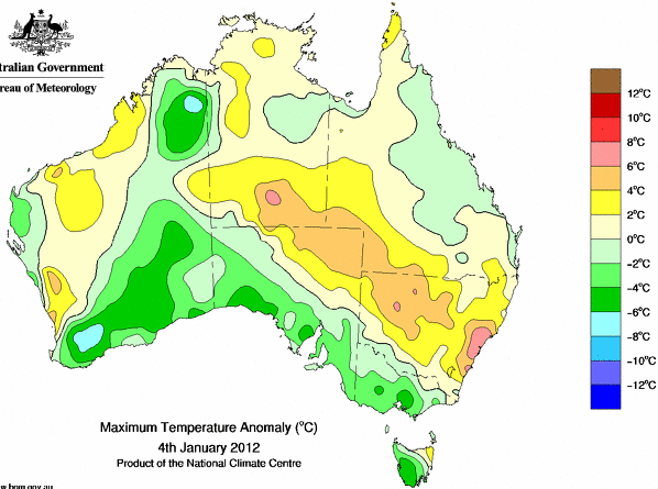 Nu Year heat wave