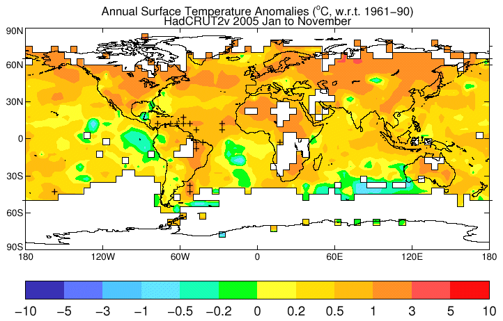 WMO Jan-Nov 2005