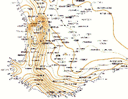 sw wa rain contours